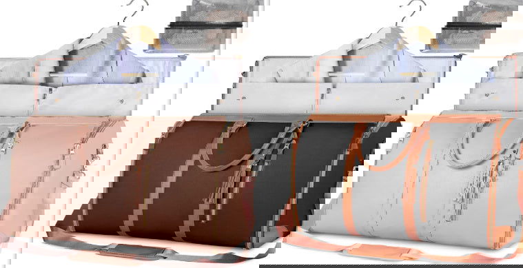 Large Capacity Stylish Travel Duffle Bag With Compartments - Once & AGAIN Home Appliance Shop