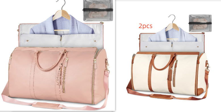 Large Capacity Stylish Travel Duffle Bag With Compartments - Once & AGAIN Home Appliance Shop