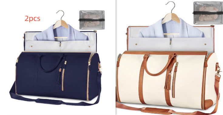 Large Capacity Stylish Travel Duffle Bag With Compartments - Once & AGAIN Home Appliance Shop