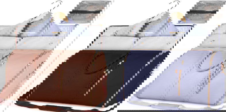 Large Capacity Stylish Travel Duffle Bag With Compartments - Once & AGAIN Home Appliance Shop