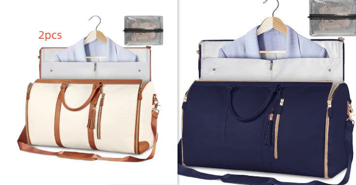 Large Capacity Stylish Travel Duffle Bag With Compartments - Once & AGAIN Home Appliance Shop