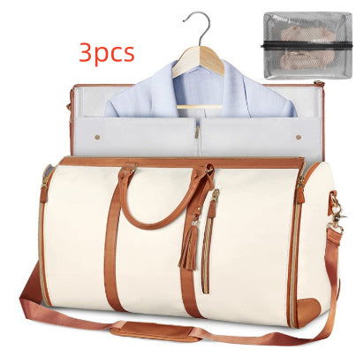 Large Capacity Stylish Travel Duffle Bag With Compartments - Once & AGAIN Home Appliance Shop