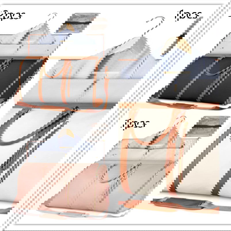 Large Capacity Stylish Travel Duffle Bag With Compartments - Once & AGAIN Home Appliance Shop