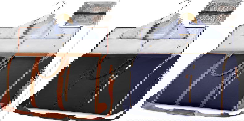 Large Capacity Stylish Travel Duffle Bag With Compartments - Once & AGAIN Home Appliance Shop