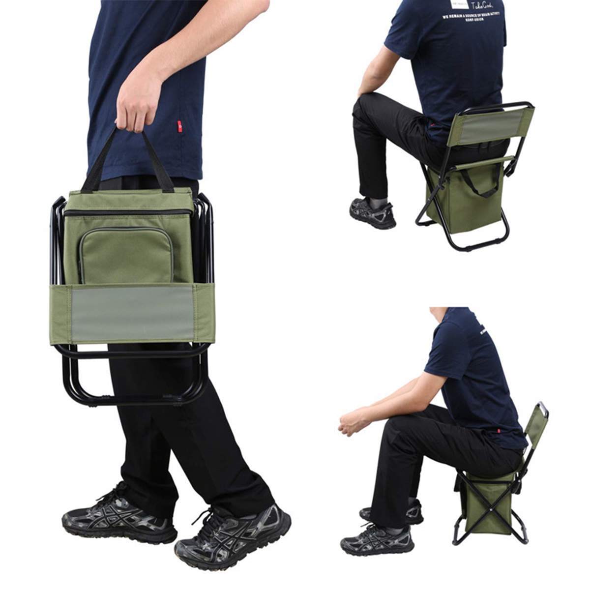 Lightweight Fishing Chair Backpack For Hiking And Camping - Once & AGAIN Home Appliance Shop