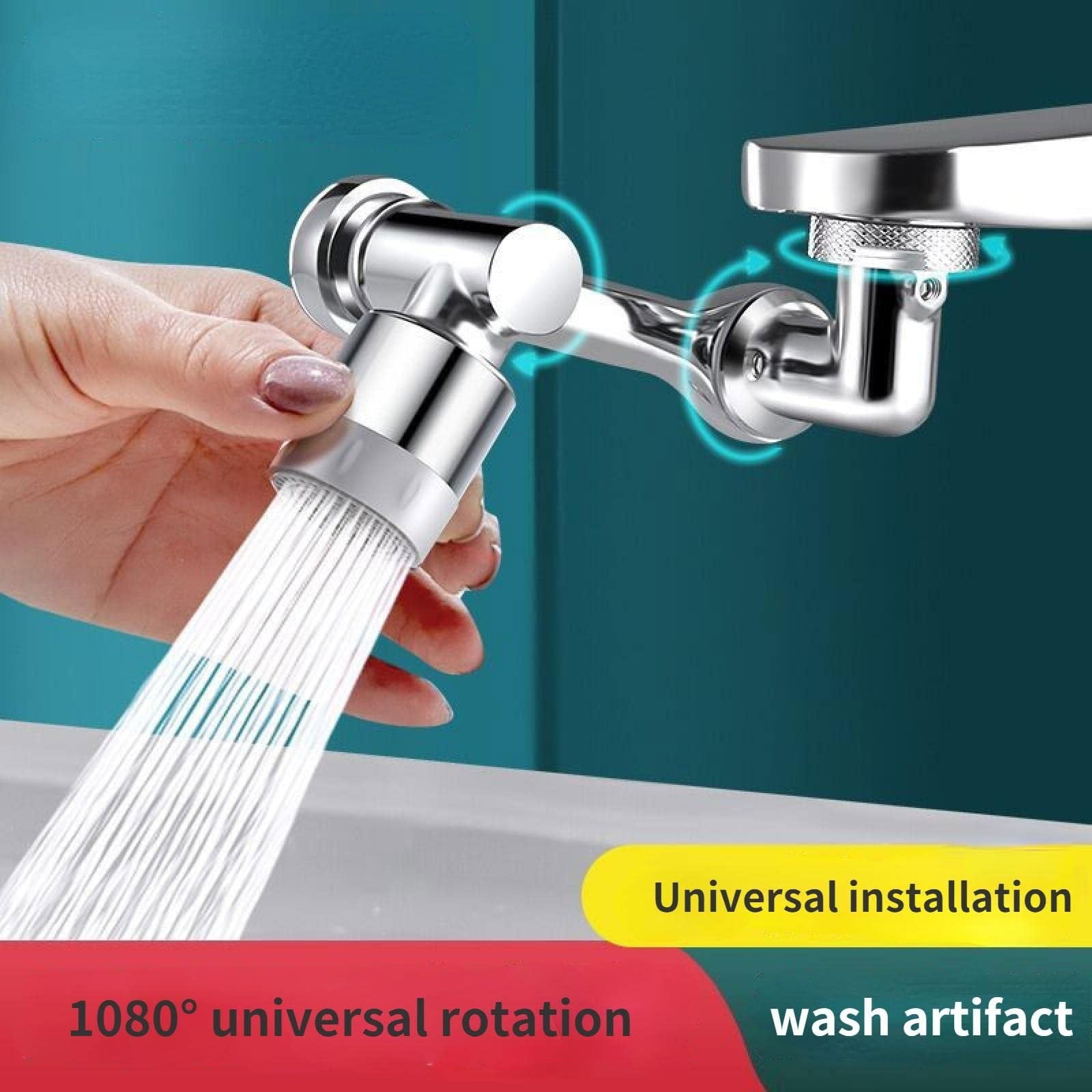 Multifunction Faucet Extender With 1080-Degree Rotation - Once & AGAIN Home Appliance Shop