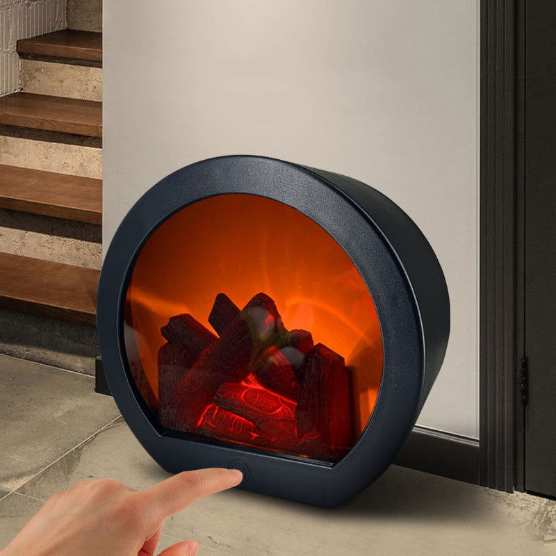 Simulation Fireplace Lamp With 3D Flame Effect - Once & AGAIN Home Appliance Shop