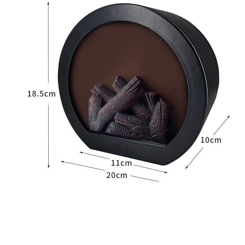 Simulation Fireplace Lamp With 3D Flame Effect - Once & AGAIN Home Appliance Shop