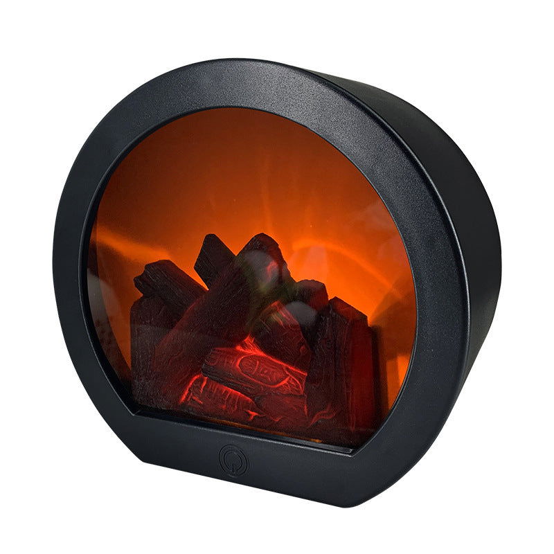 Simulation Fireplace Lamp With 3D Flame Effect - Once & AGAIN Home Appliance Shop