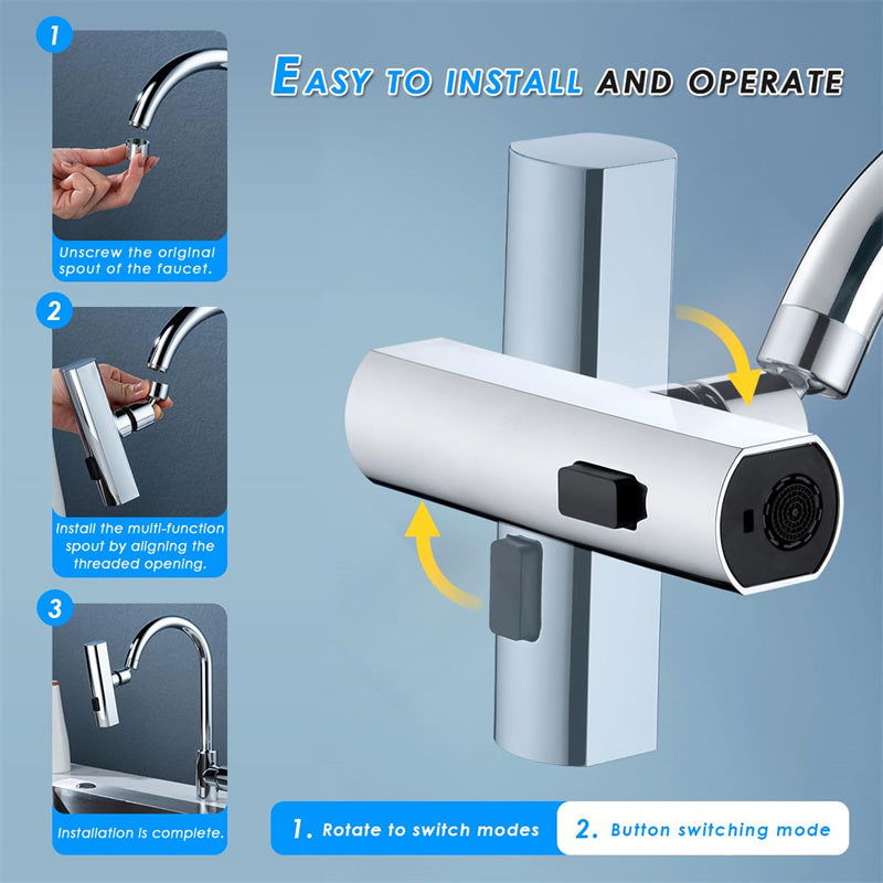 Splash-proof kitchen faucet nozzle - Once & AGAIN Home Appliance Shop