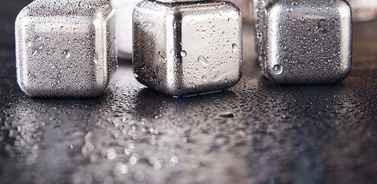 Stainless Steel Beverage Ice Cubes For Whiskey And Wine - Once & AGAIN Home Appliance Shop