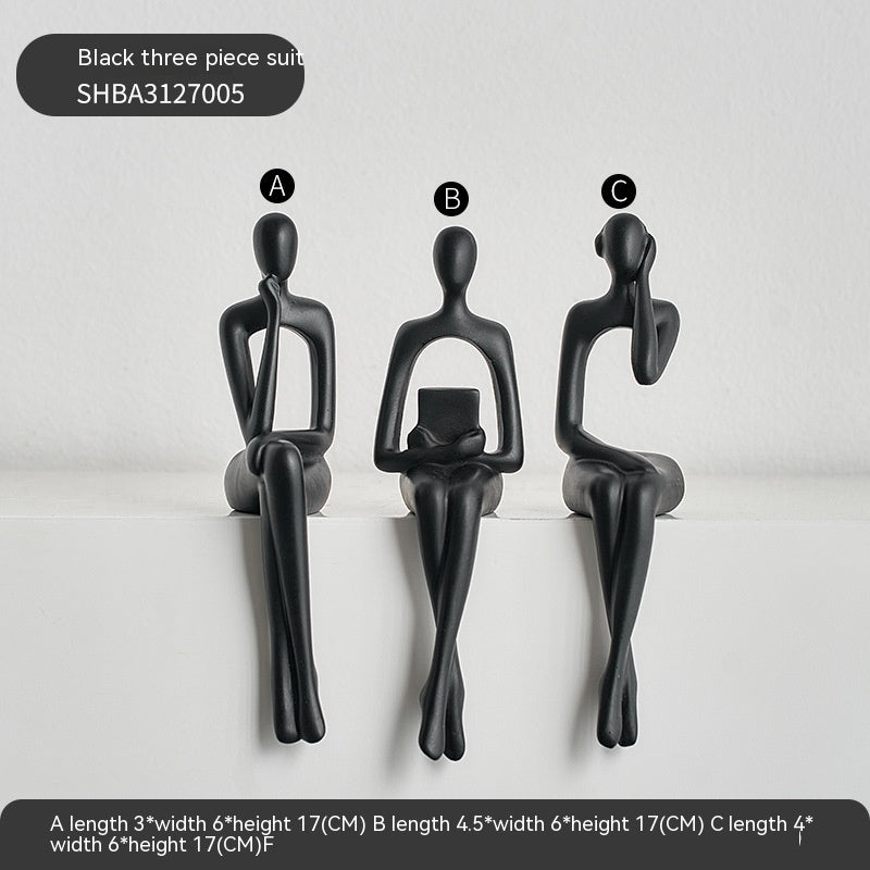 Stylish TV Cabinet Light With Abstract Decorations - Once & AGAIN Home Appliance Shop