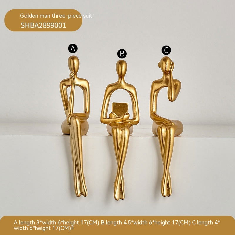 Stylish TV Cabinet Light With Abstract Decorations - Once & AGAIN Home Appliance Shop