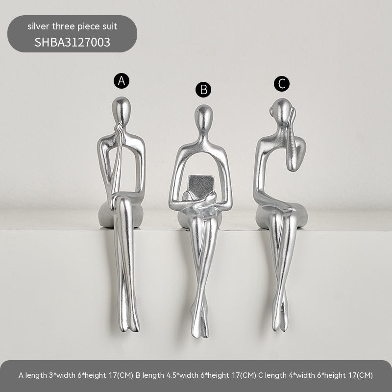 Stylish TV Cabinet Light With Abstract Decorations - Once & AGAIN Home Appliance Shop