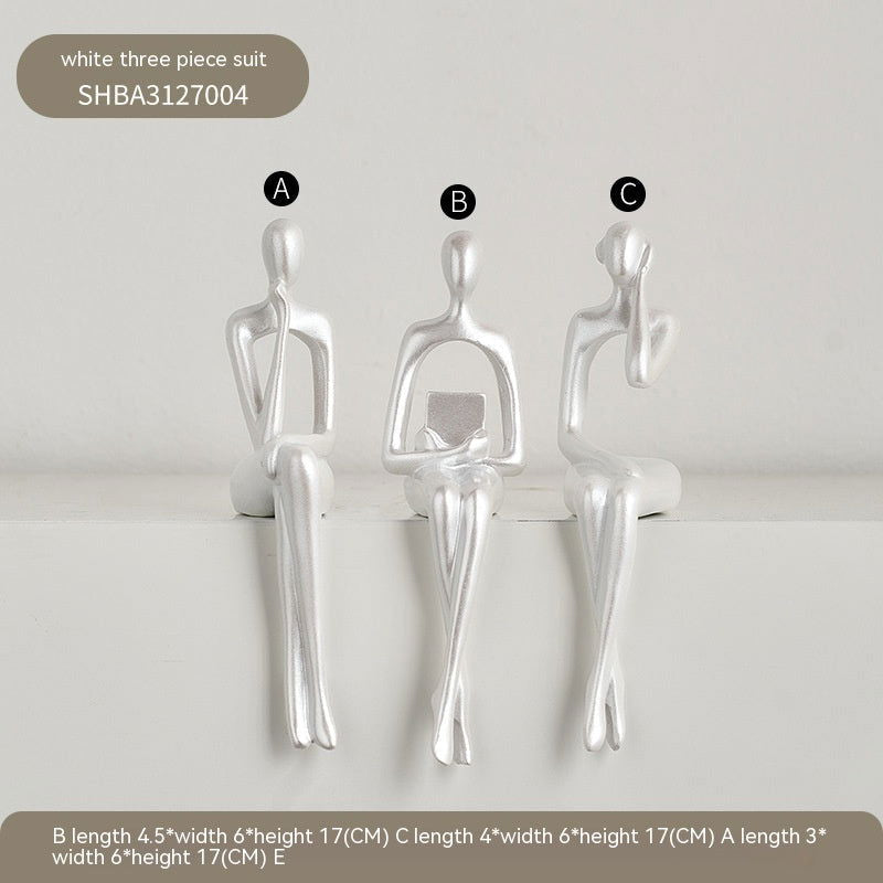 Stylish TV Cabinet Light With Abstract Decorations - Once & AGAIN Home Appliance Shop
