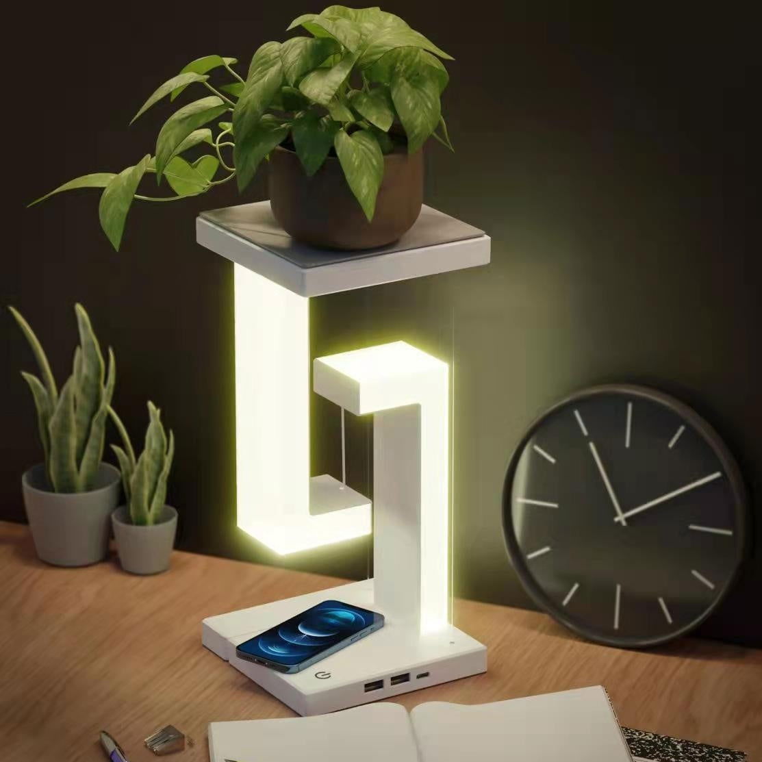 Stylish suspension lamp with wireless charging feature - Once & AGAIN Home Appliance Shop