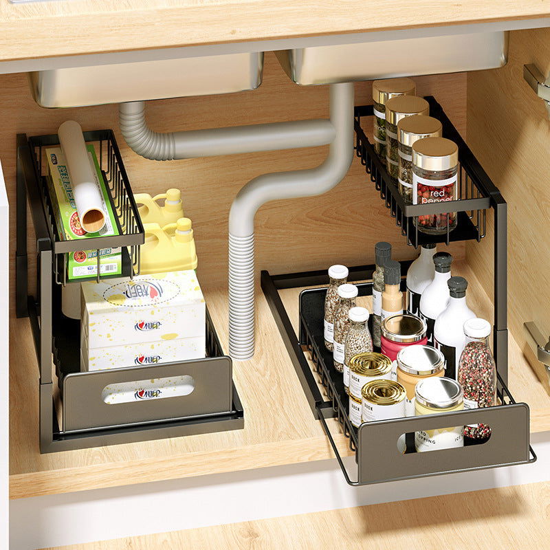 Tiered spice rack for kitchen organization - Once & AGAIN Home Appliance Shop