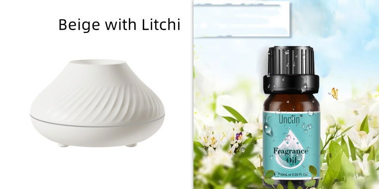 Volcanic Flame Aroma Diffuser With LED Night Light - Once & AGAIN Home Appliance Shop