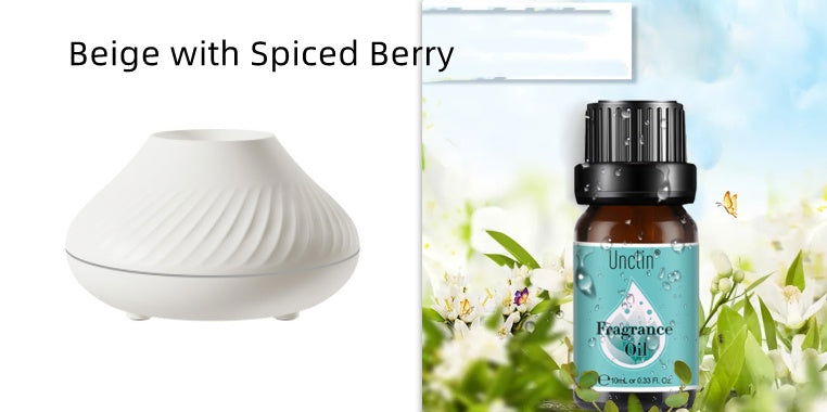 Volcanic Flame Aroma Diffuser With LED Night Light - Once & AGAIN Home Appliance Shop