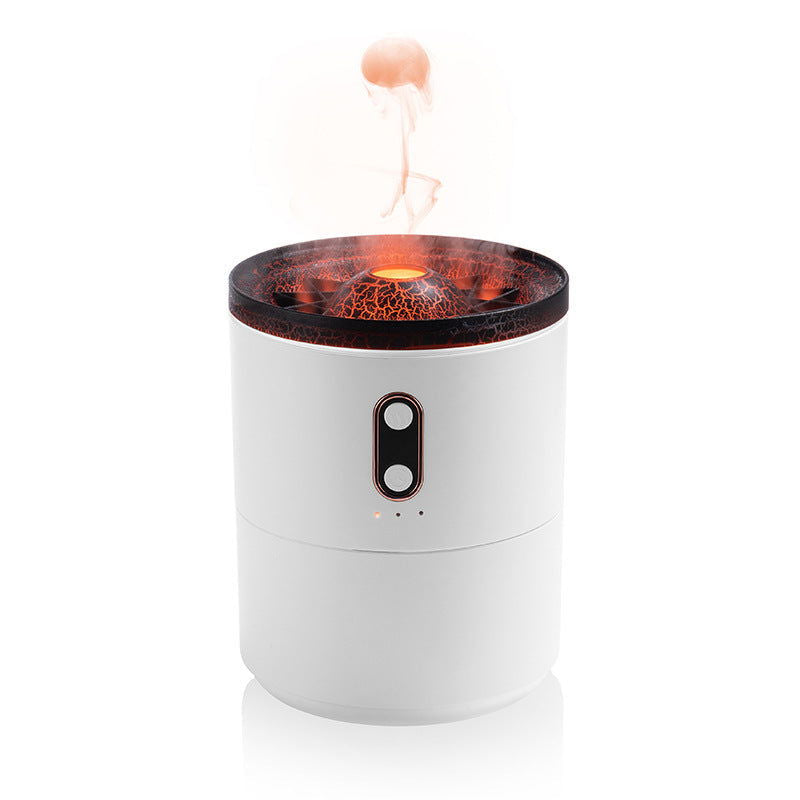 Volcanic Flame Diffuser With Essential Oil And Night Light - Once & AGAIN Home Appliance Shop