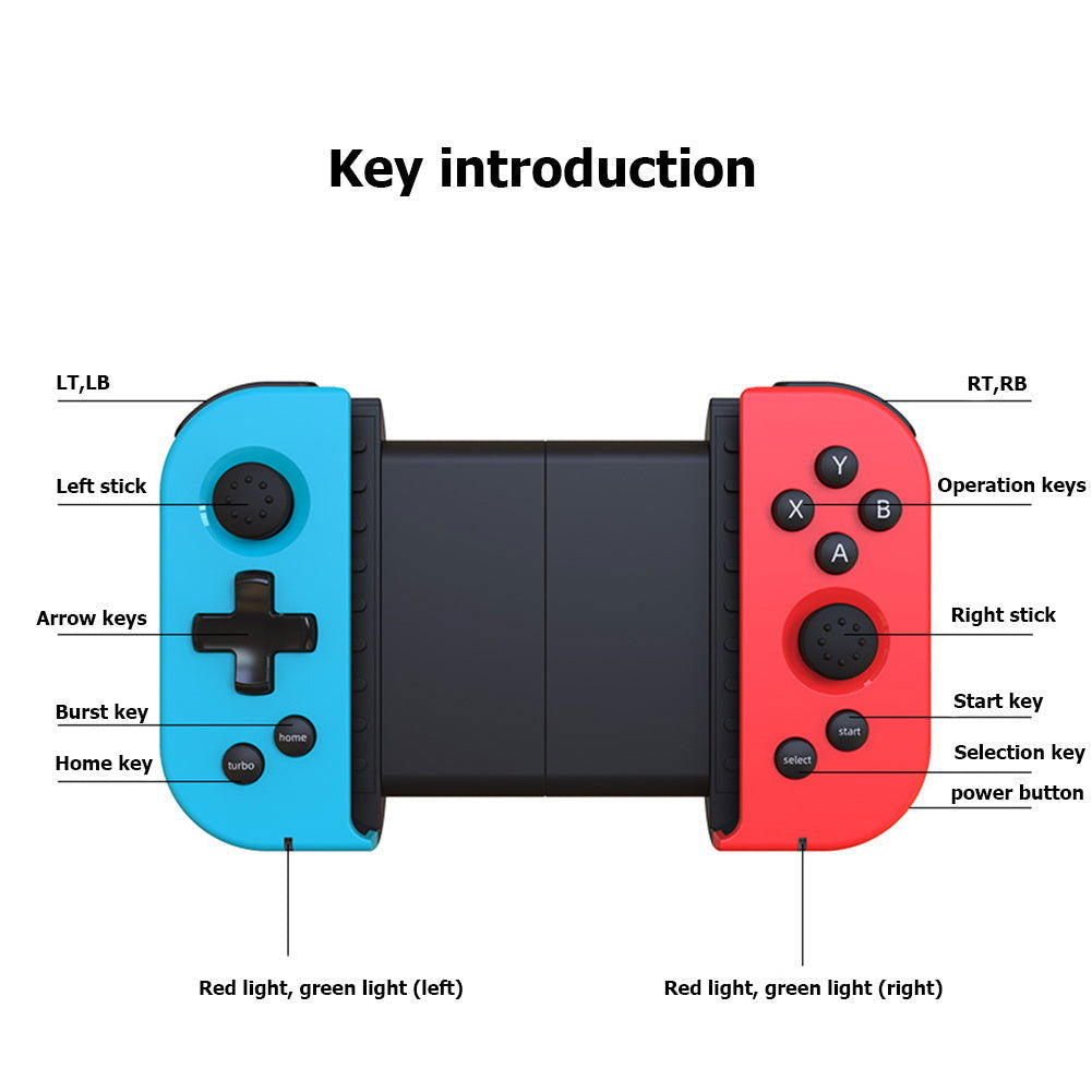 Wireless Bluetooth Mobile Game Controller For Android and iOS - Once & AGAIN Home Appliance Shop