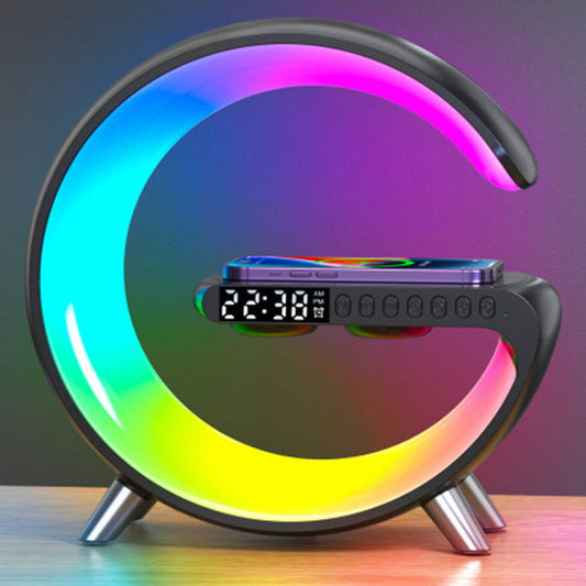Wireless charging LED lamp with Bluetooth speaker - Once & AGAIN Home Appliance Shop