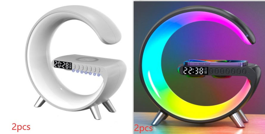 Wireless charging LED lamp with Bluetooth speaker - Once & AGAIN Home Appliance Shop