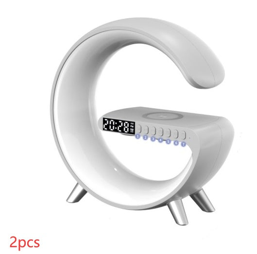 Wireless charging LED lamp with Bluetooth speaker - Once & AGAIN Home Appliance Shop