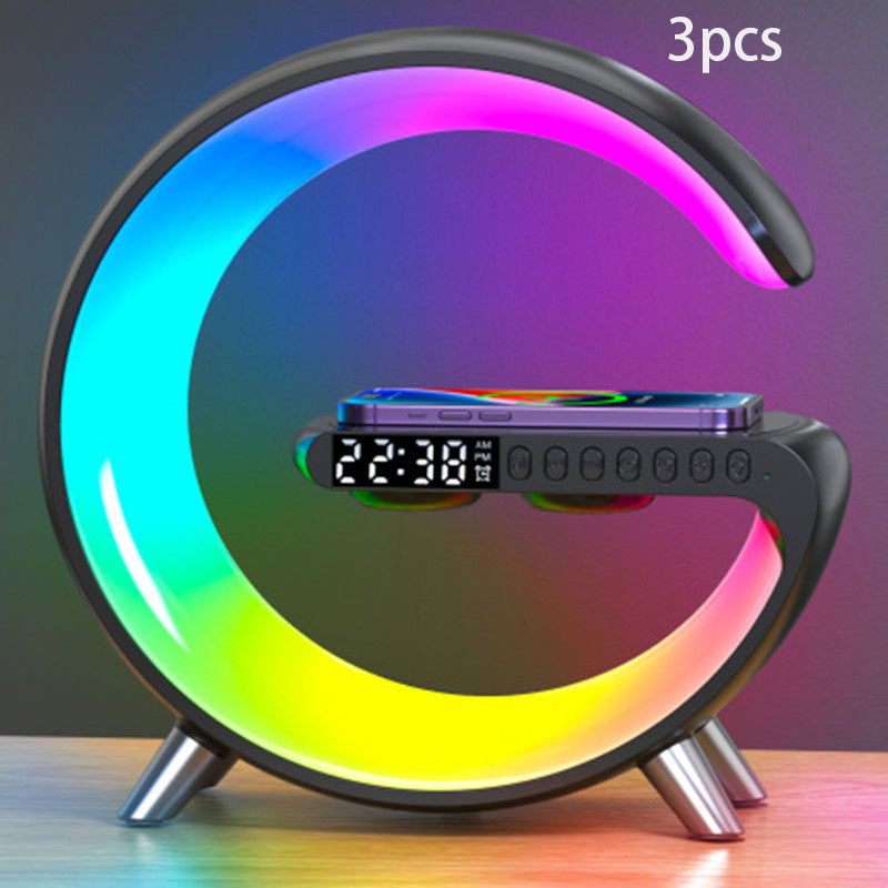 Wireless charging LED lamp with Bluetooth speaker - Once & AGAIN Home Appliance Shop