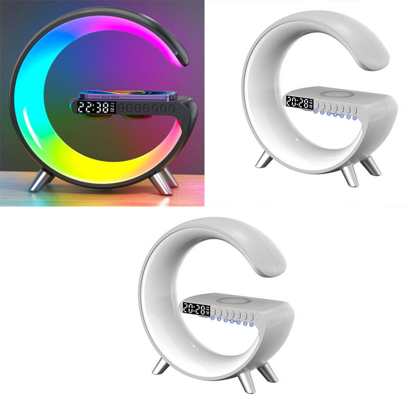Wireless charging LED lamp with Bluetooth speaker - Once & AGAIN Home Appliance Shop