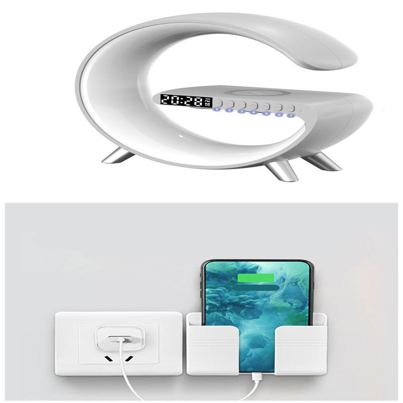 Wireless charging LED lamp with Bluetooth speaker - Once & AGAIN Home Appliance Shop