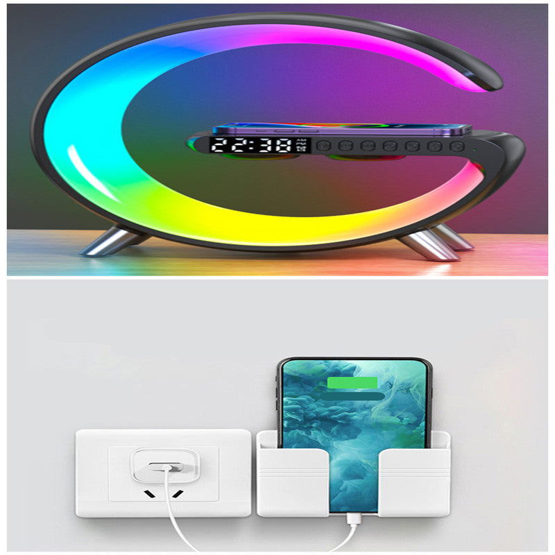 Wireless charging LED lamp with Bluetooth speaker - Once & AGAIN Home Appliance Shop