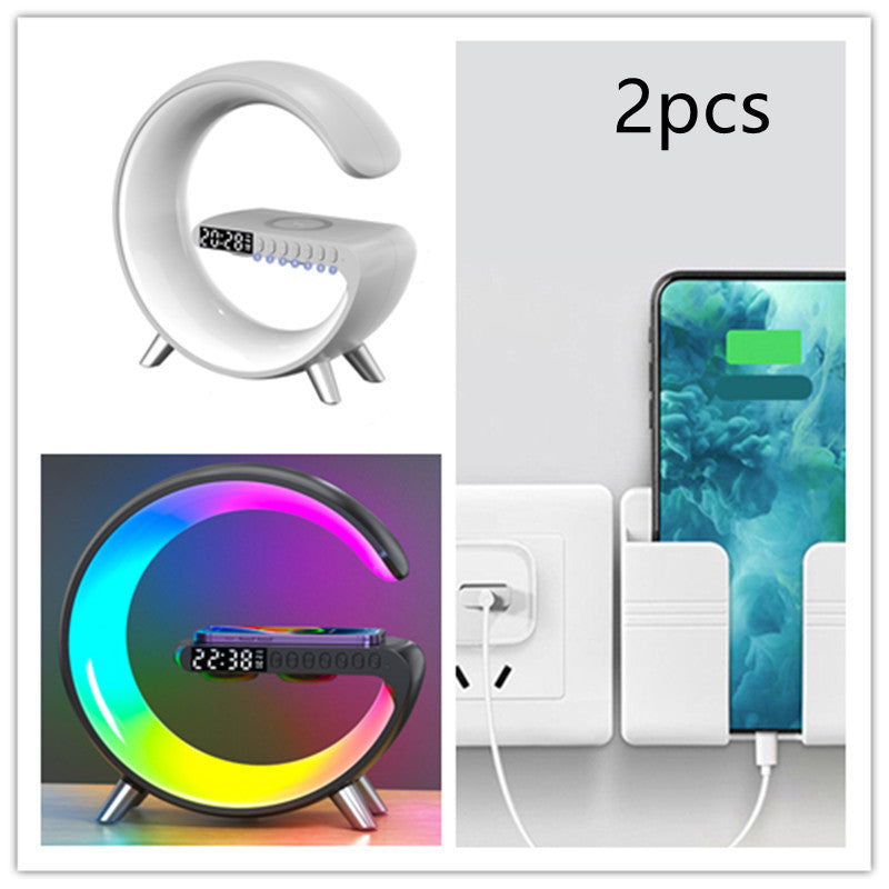 Wireless charging LED lamp with Bluetooth speaker - Once & AGAIN Home Appliance Shop