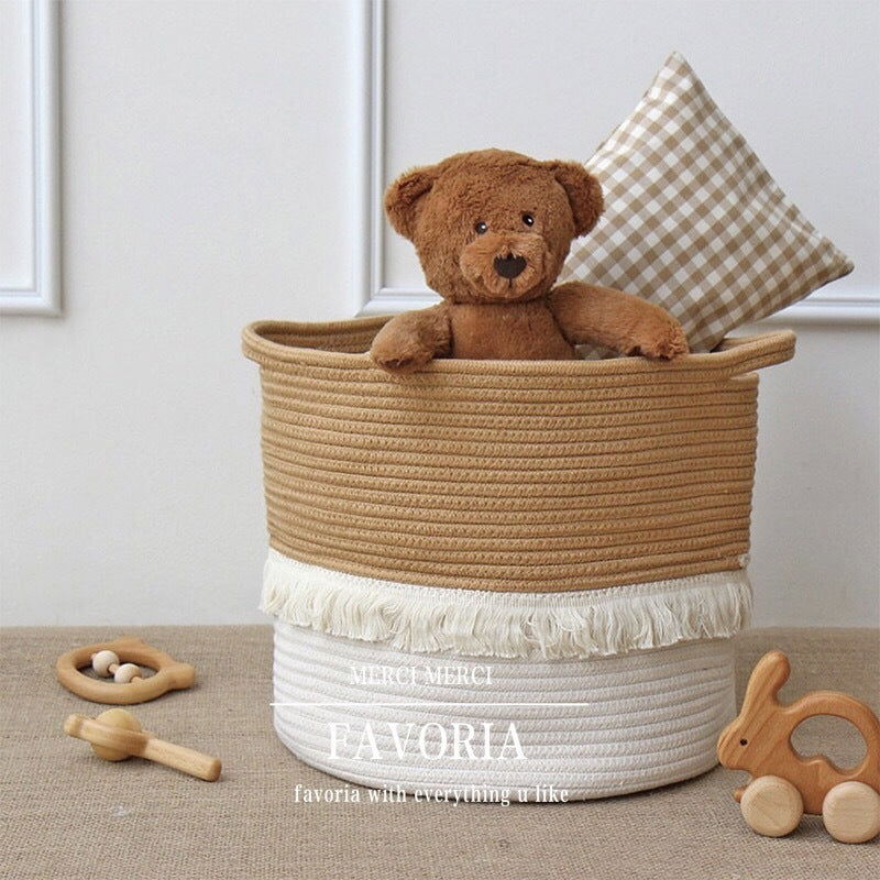 Woven storage basket - Once & AGAIN Home Appliance Shop