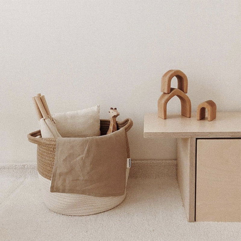 Woven storage basket - Once & AGAIN Home Appliance Shop